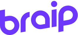 Logo da Braip roxo